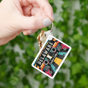  Delaware State Cassette Limited Edition Sleutelhanger