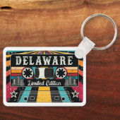  Delaware State Cassette Limited Edition Sleutelhanger (Voorkant)