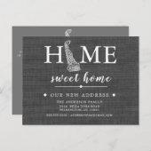 DELAWARE State Moving Announcement Post Kaart (Voorkant / Achterkant)