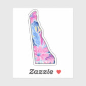 Delaware - Summer Sticker - Lilly Inspired (Vel)