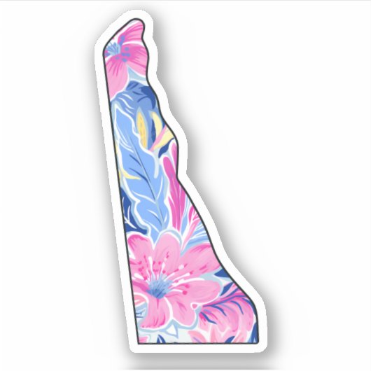 Delaware - Summer Sticker - Lilly Inspired (Voorkant)