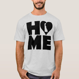 Delaware Thuis Hart Staat T-Shirts
