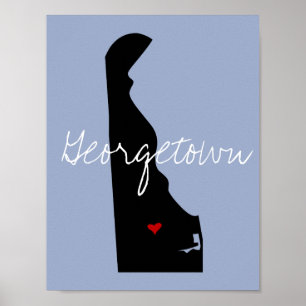 Delaware Town Poster