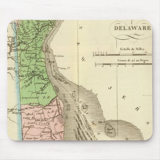 Delaware US Muismat (Voorkant)