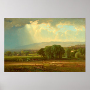 Delaware Valley - Poster d'art de George Inness