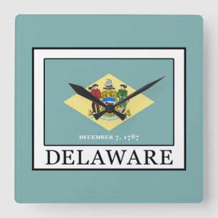 Delaware Vierkante Klok