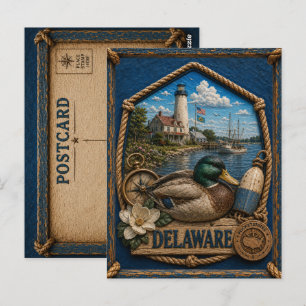 Delaware Vintage Reis Briefkaart