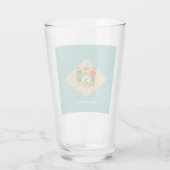 Delaware vlag glas (Achterkant)