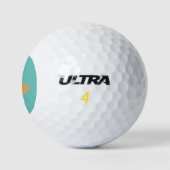 Delaware vlag golfballen (Logo)