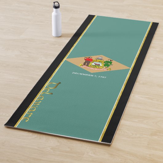 Delaware vlag yogamat (In situ)