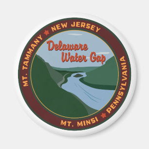 Delaware Water Gap - Magnet Magneet
