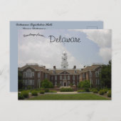 Delaware Wetgevende Hall Dover Delaware Briefkaart (Voorkant / Achterkant)