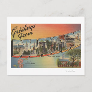 DelawareLarge Letter ScenesDelaware Briefkaart