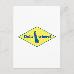 Delawhere? Delaware Briefkaart