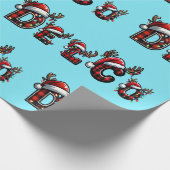 Delco Kerst Cadeaupapier (Hoek)