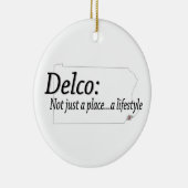Delco Lifestyle Keramisch Ornament (Rechts)
