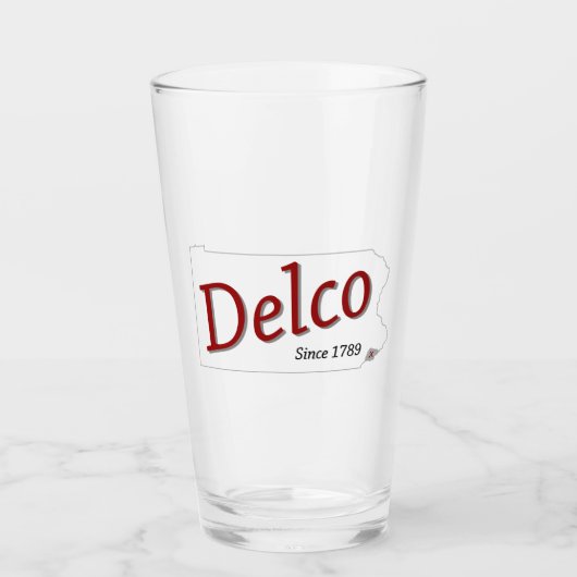 DELCO (R) sinds 1789 Glas (Voorkant)