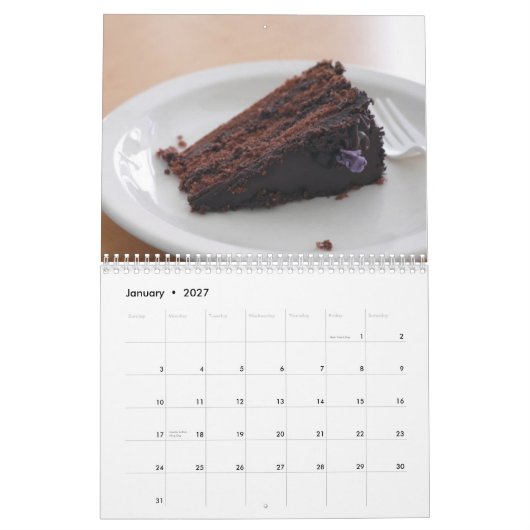 Delectable Desserts Kalender (Jan 2027)
