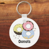 Delectable Donuts Sleutelhanger (Voorkant)