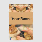 Delen Golfhanddoek (Voorkant)