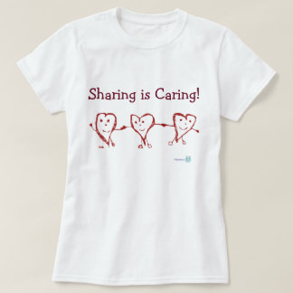 Delen is Caring. Polyamory T-Shirt