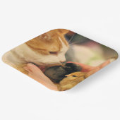 Delen Papieren Bordje (Gebogen)