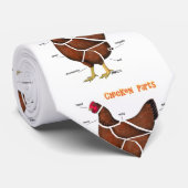 Delen van kippen stropdas (Opgerold)