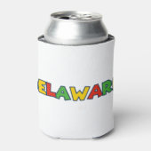 delenbewust blikjeskoeler (Blikje Voorkant)