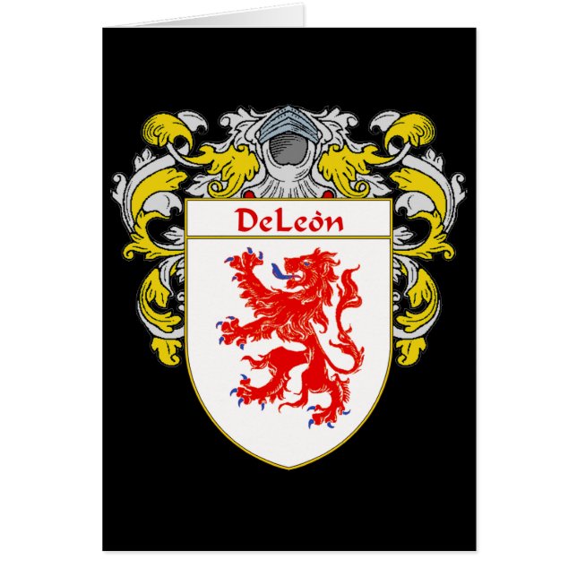 DeLeon-wapenschild (Voorkant)