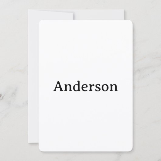 Delete Text Replace Own Design 5" x 7" Rounded Bedankkaart (Voorkant)