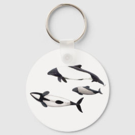 Delfín de Commerson Sleutelhanger