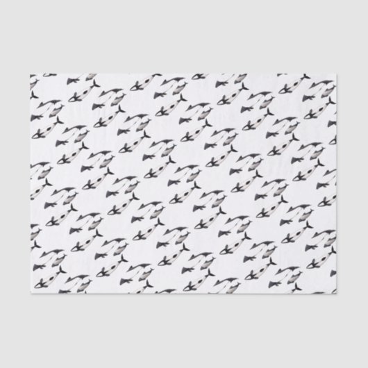 Delfin de Commerson Tissuepapier (Voorkant)