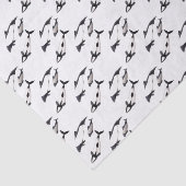 Delfin de Commerson Tissuepapier (Detail)