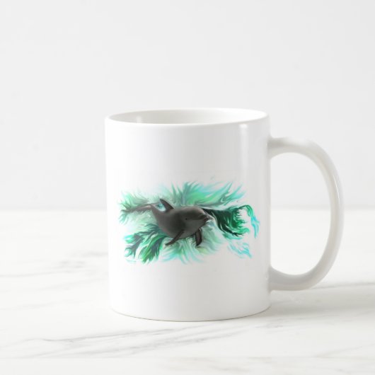 Delfinbaby Koffiemok (Rechts)