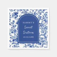 Delft Blauw Antieke Chinoiserie Sweet Sixteen