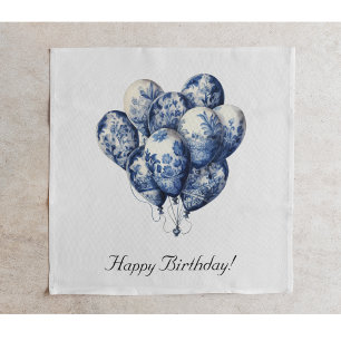 Delft Blauwe Ballonnen aanpasbaar Servet