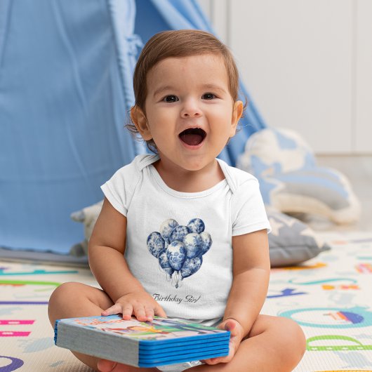 Delft Blue Ballonnen aanpasbaar Romper