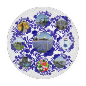 Delft Blue Delftware Pattern Holland Snijplank (Voorkant)