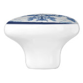 Delft Blue Design 02 From 1764 ~  Keramische Knop (Zijkant)