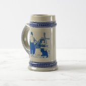 Delft Blue, Dutch Boy and Cat, Delft Blue, Dutc... Bierpul (Voorkant links)