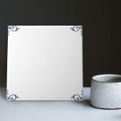 Delft Blue Dutch Matching Mix Match Empty Tegeltje