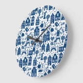 Delft Blue Grote Klok (Hoek)