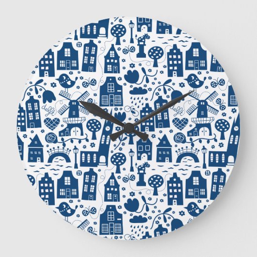 Delft Blue Grote Klok (Voorkant)