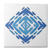 Delft Blue-keramische Tegel Tegeltje (Voorkant)