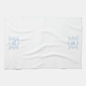 Delft Blue | Monogram  Lijst Theedoek (Horizontaal)