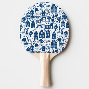 Delft Blue Tafeltennisbatje
