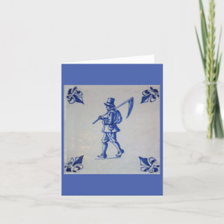 Delft Blue Tegel - Sjabloon