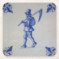 Delft Blue Tegel - Sjabloon