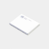 Delft Humming Birds & Leaves Post-it® Notes (Schuin)