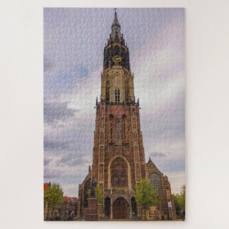 Delft New Church, Nederland Legpuzzel